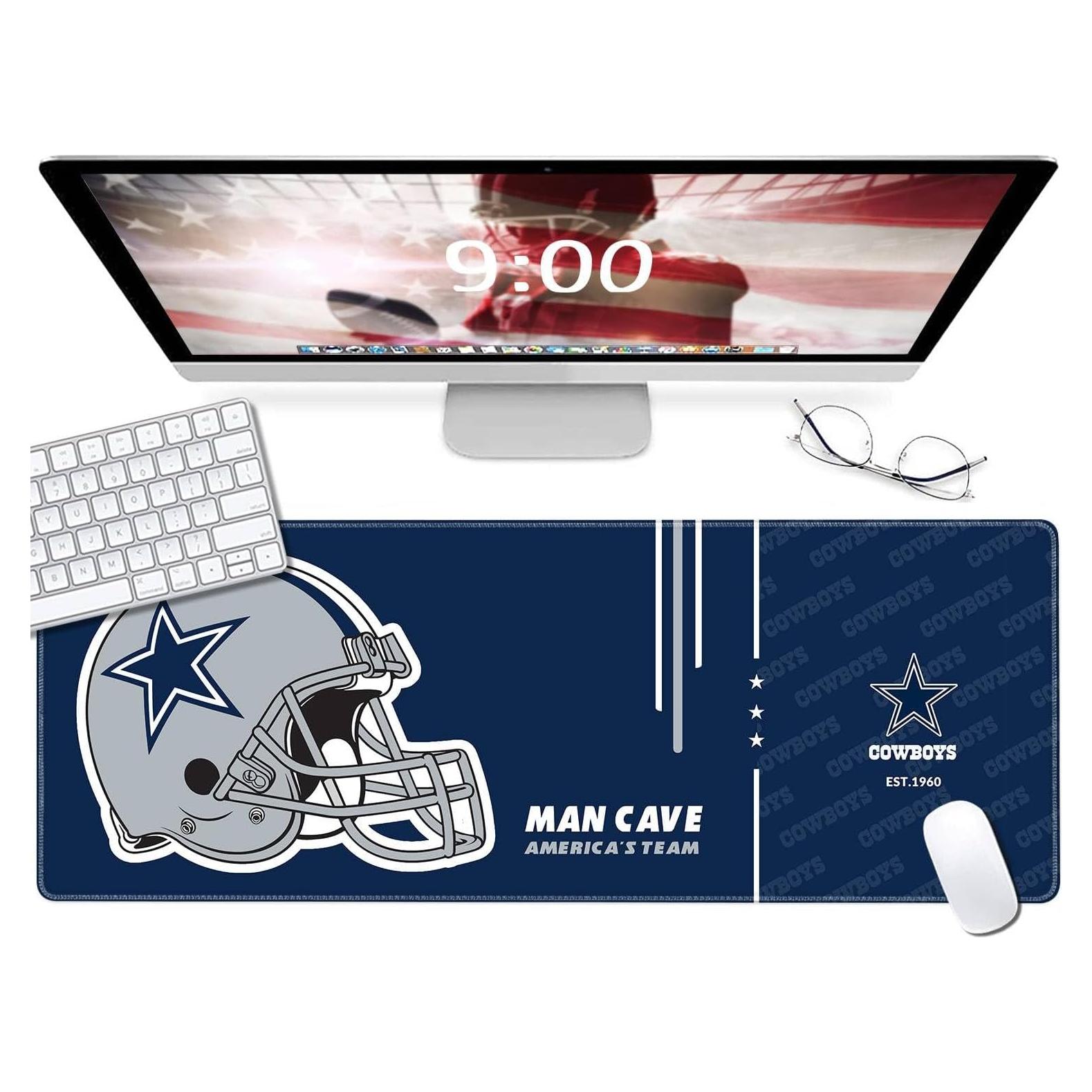 Alfombrilla de Ratón Grande AYYQHC 80x30 cm Bordes Cosidos