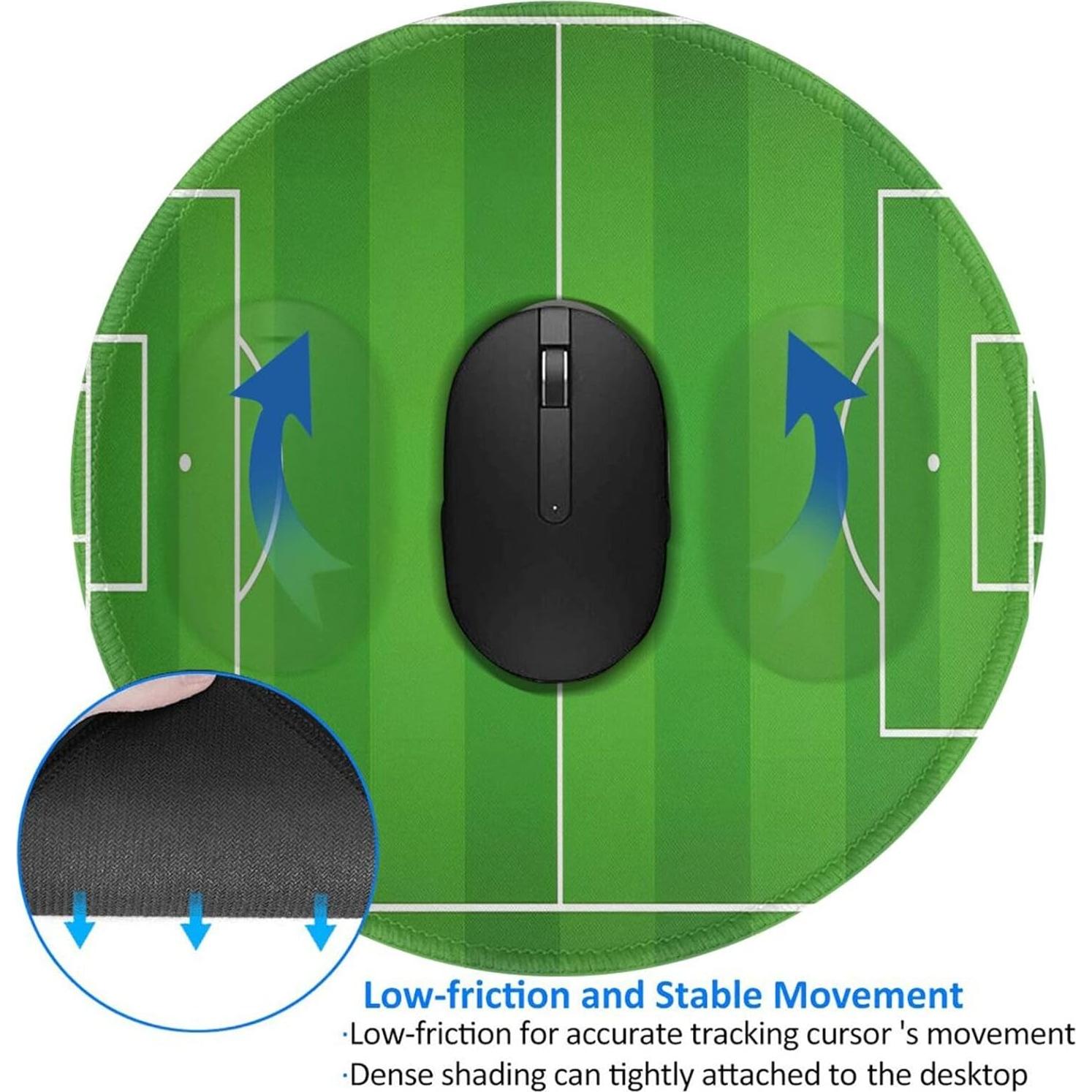 Alfombrilla de Ratón Redonda ZUIDSYI 20.3 cm Antideslizante