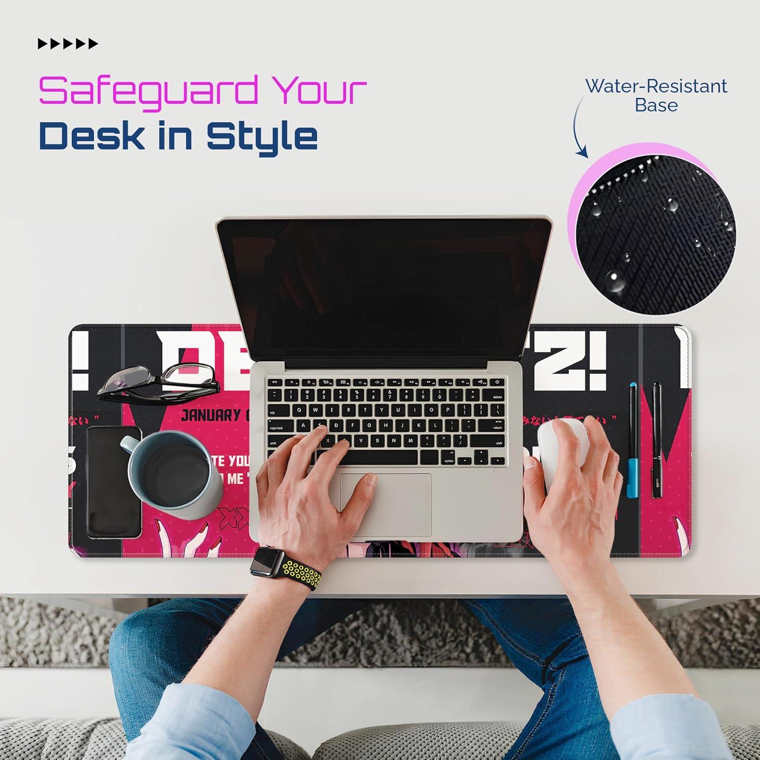 Alfombrilla de Ratón Grande Greekor 80 x 30 cm Antideslizante