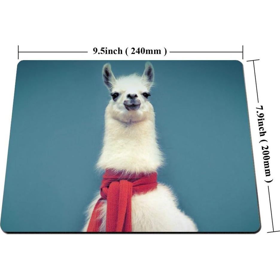 Alfombrilla de Ratón Gaming Smooffly Llama Hipster 240x200mm