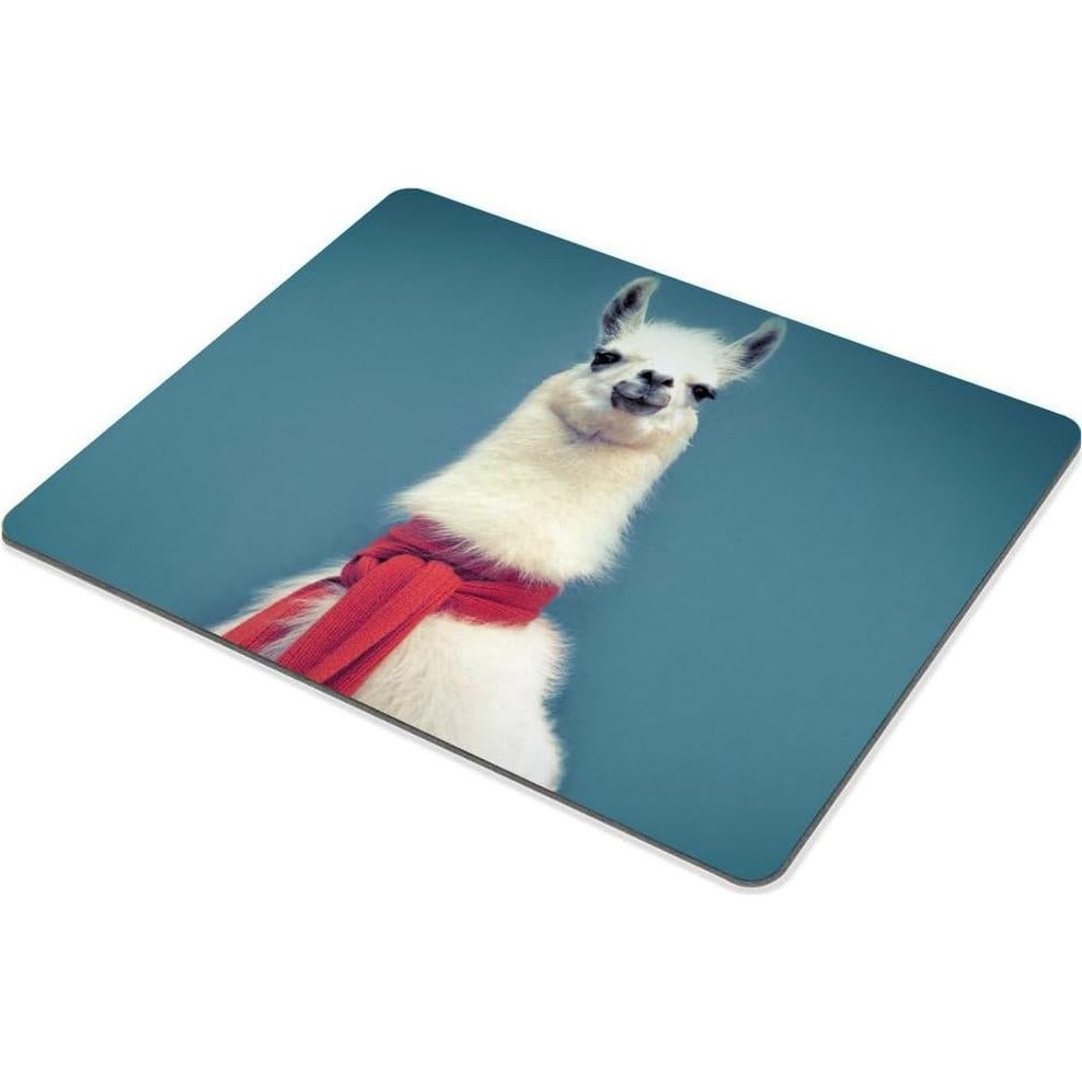 Alfombrilla de Ratón Gaming Smooffly Llama Hipster 240x200mm