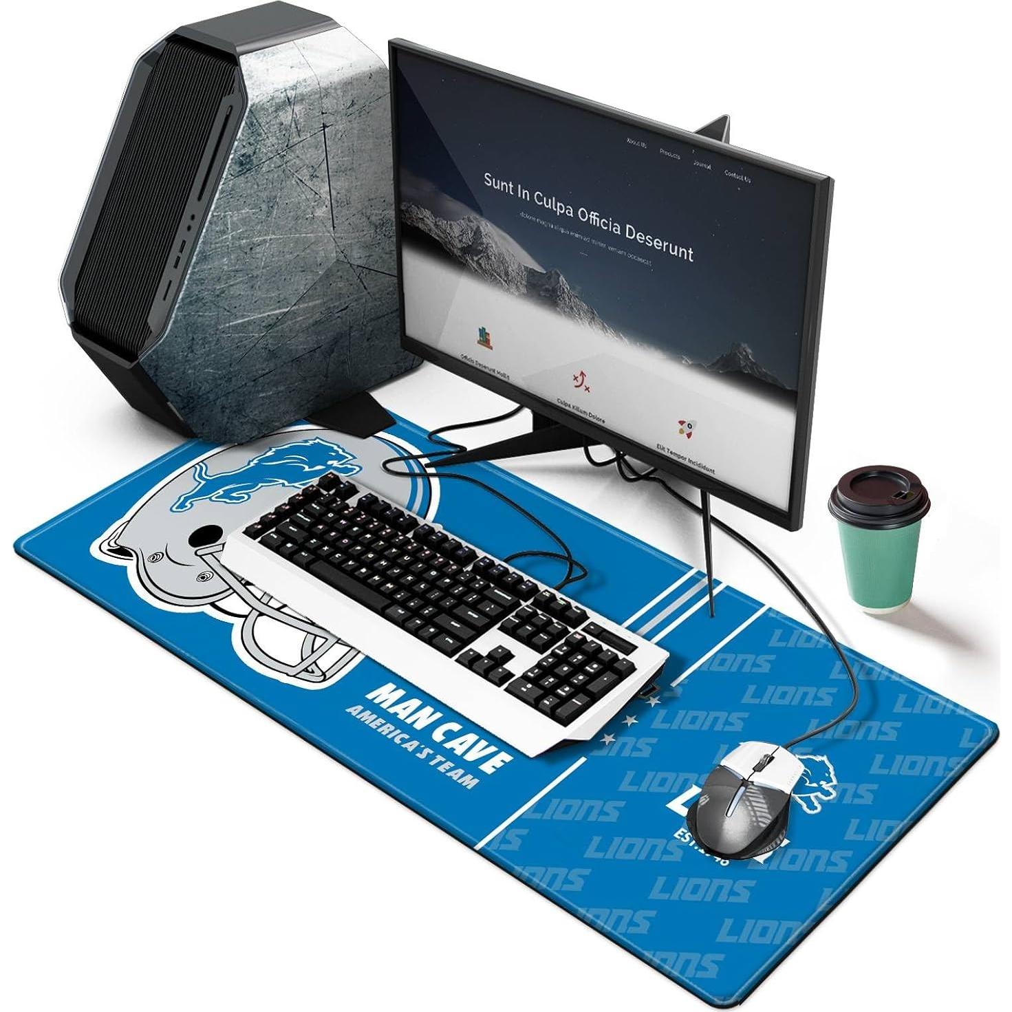 Alfombrilla de Ratón Grande AYYQHC 80x30 cm Antideslizante