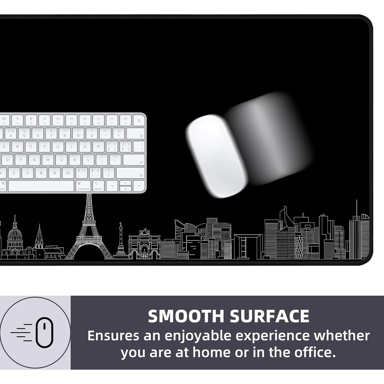 Alfombrilla de Ratón Grande IndigoCase 80x40 cm Antideslizante