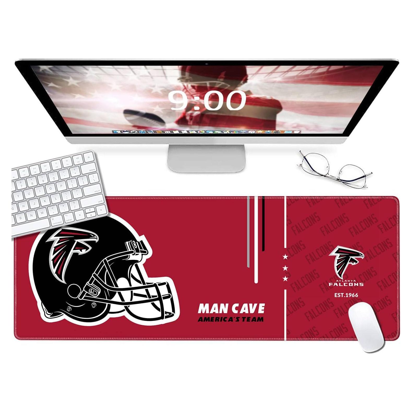 Alfombrilla de Ratón Grande AYYQHC 80x30 cm Bordes Cosidos