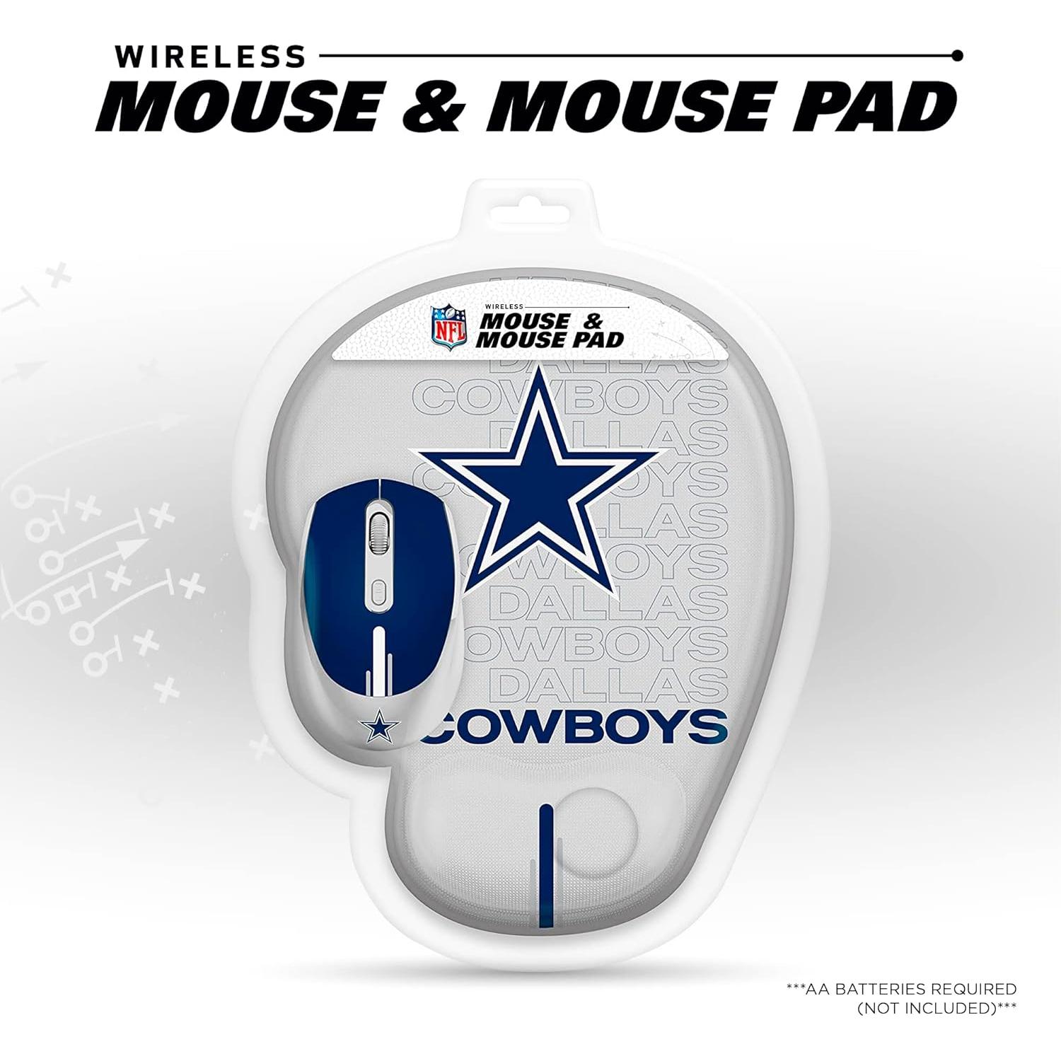 Mouse Inalámbrico y Alfombrilla SOAR NFL Delfines Miami