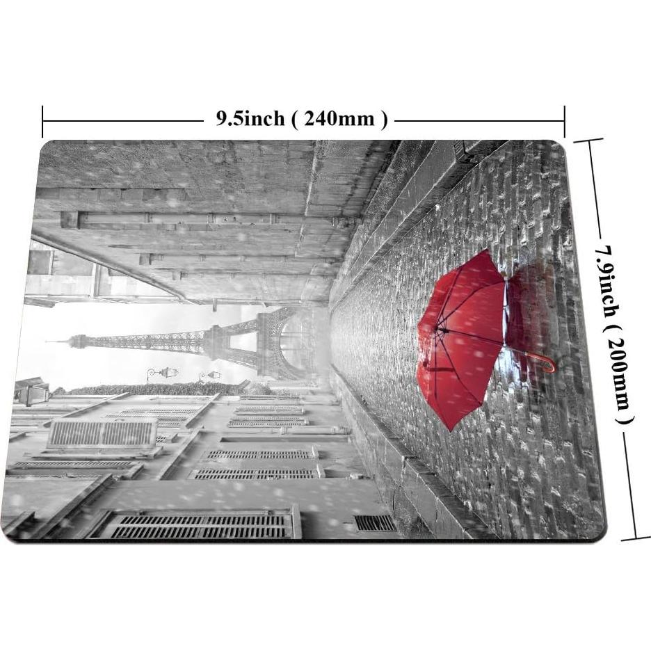 Alfombrilla de Ratón Smooffly Torre Eiffel 240x200mm Antideslizante