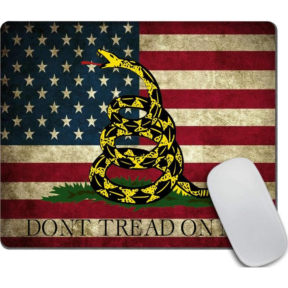 Alfombrilla de Ratón Amcove Diseño Retro Bandera Americana 240x200mm