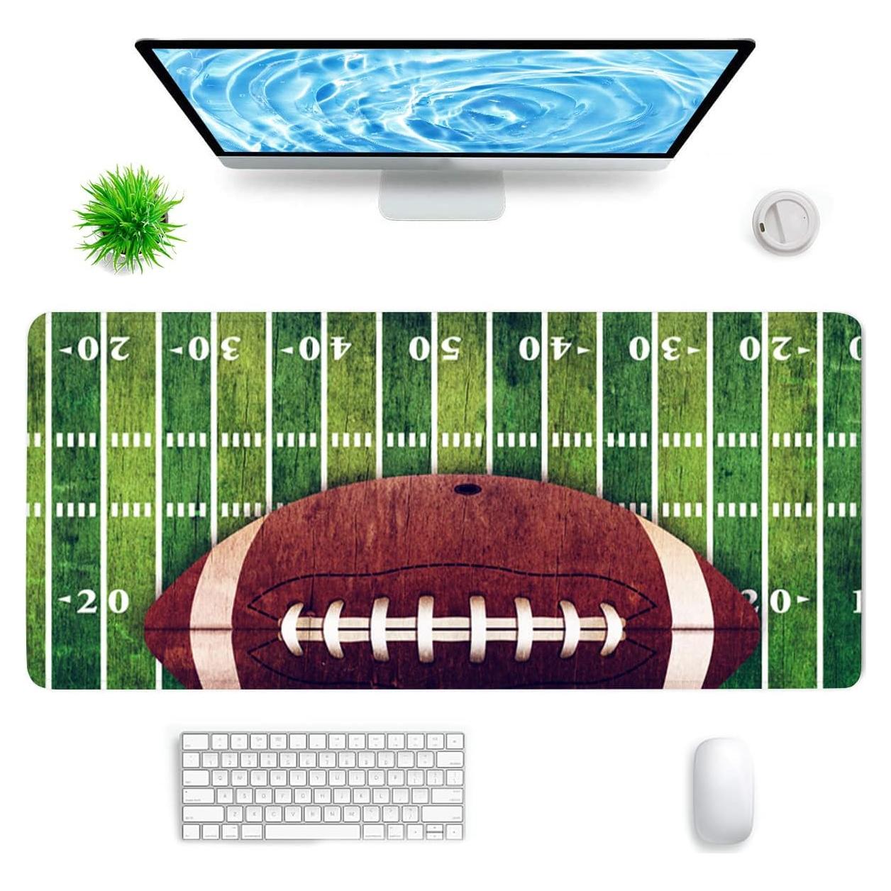 Alfombrilla de Ratón XL Hanazaoa Campo de Fútbol Retro 30x80cm