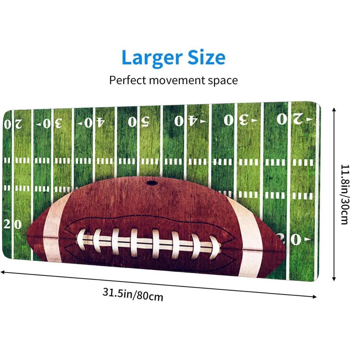 Alfombrilla de Ratón XL Hanazaoa Campo de Fútbol Retro 30x80cm