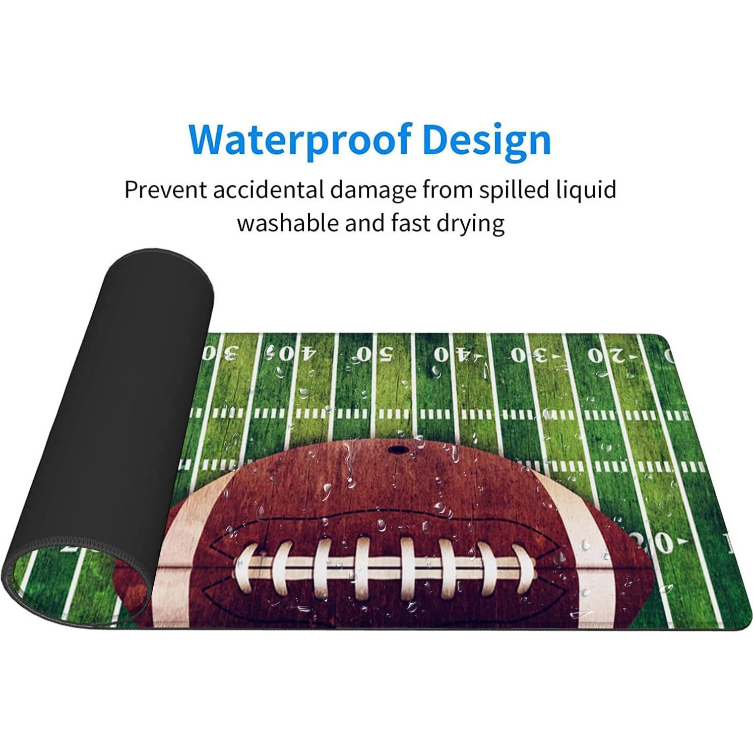 Alfombrilla de Ratón XL Hanazaoa Campo de Fútbol Retro 30x80cm