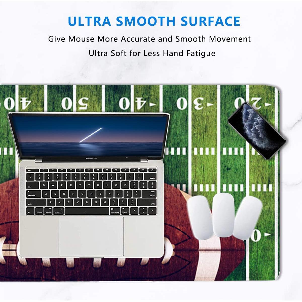 Alfombrilla de Ratón XL Hanazaoa Campo de Fútbol Retro 30x80cm