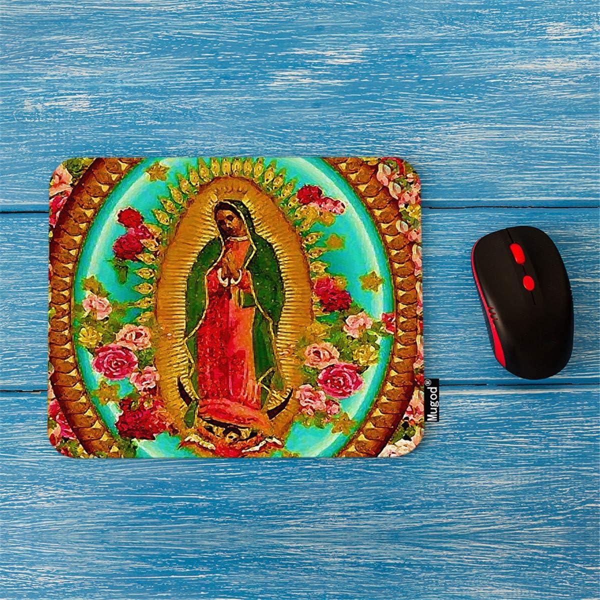 Alfombrilla de Ratón Mugod Virgen de Guadalupe 20.1x24.1 cm