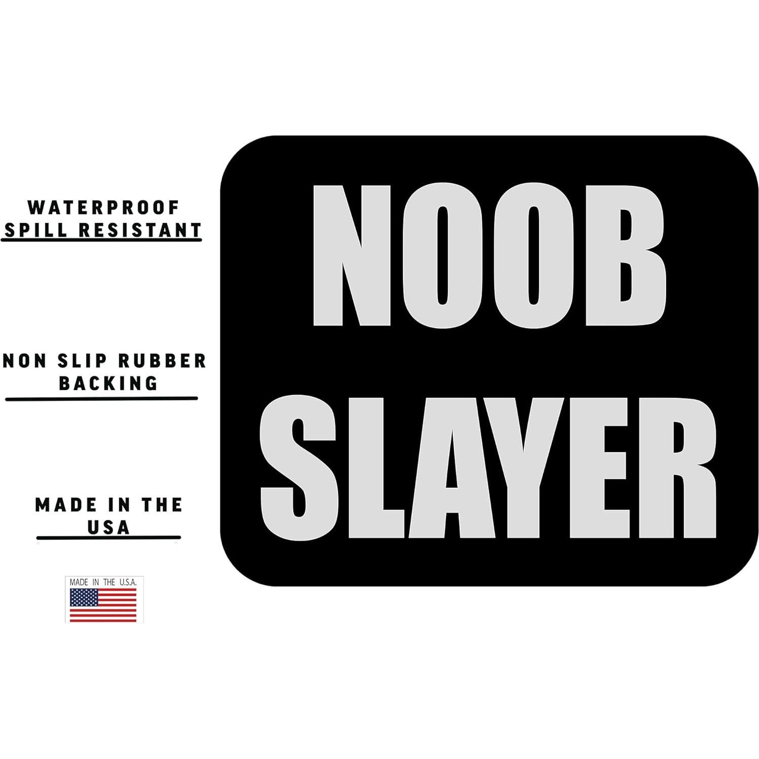 Mouse Pad Gamer Rogue River Tactical Noob Slayer 22.86x20.32 cm
