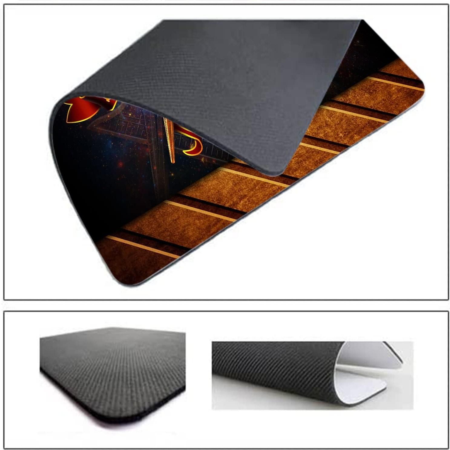 Alfombrilla de Ratón iFUOFF 24x20 cm Antideslizante para Juegos