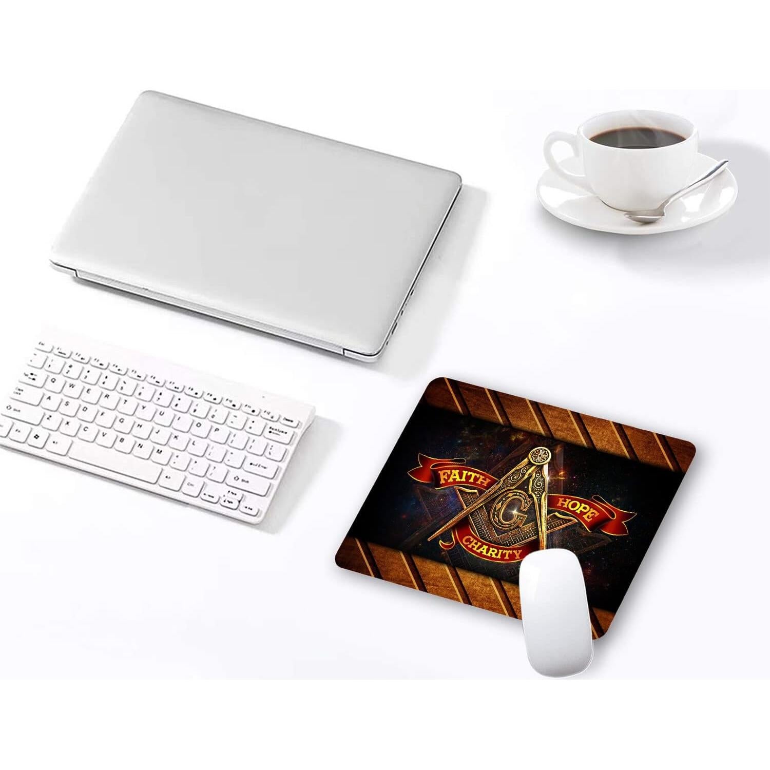 Alfombrilla de Ratón iFUOFF 24x20 cm Antideslizante para Juegos