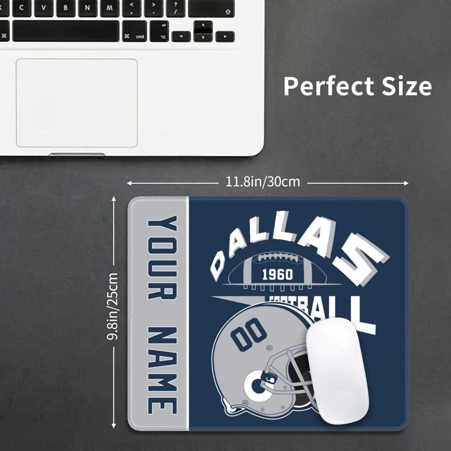 Alfombrilla de Ratón Personalizada Sfodcovy Dallas 25.4x30.5cm