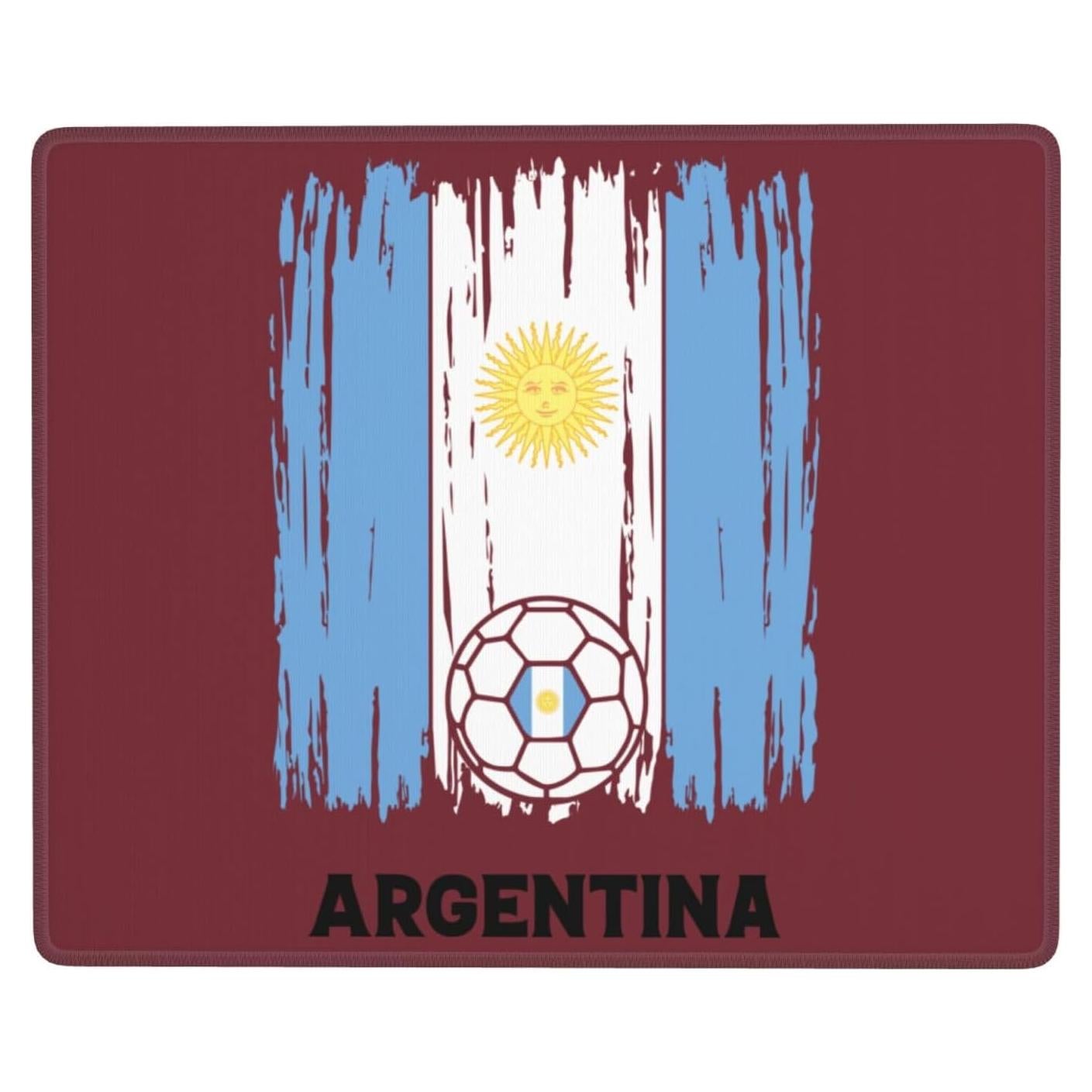 Alfombrilla de Ratón SIYTUAU Bandera de Fútbol Argentina 220x180mm