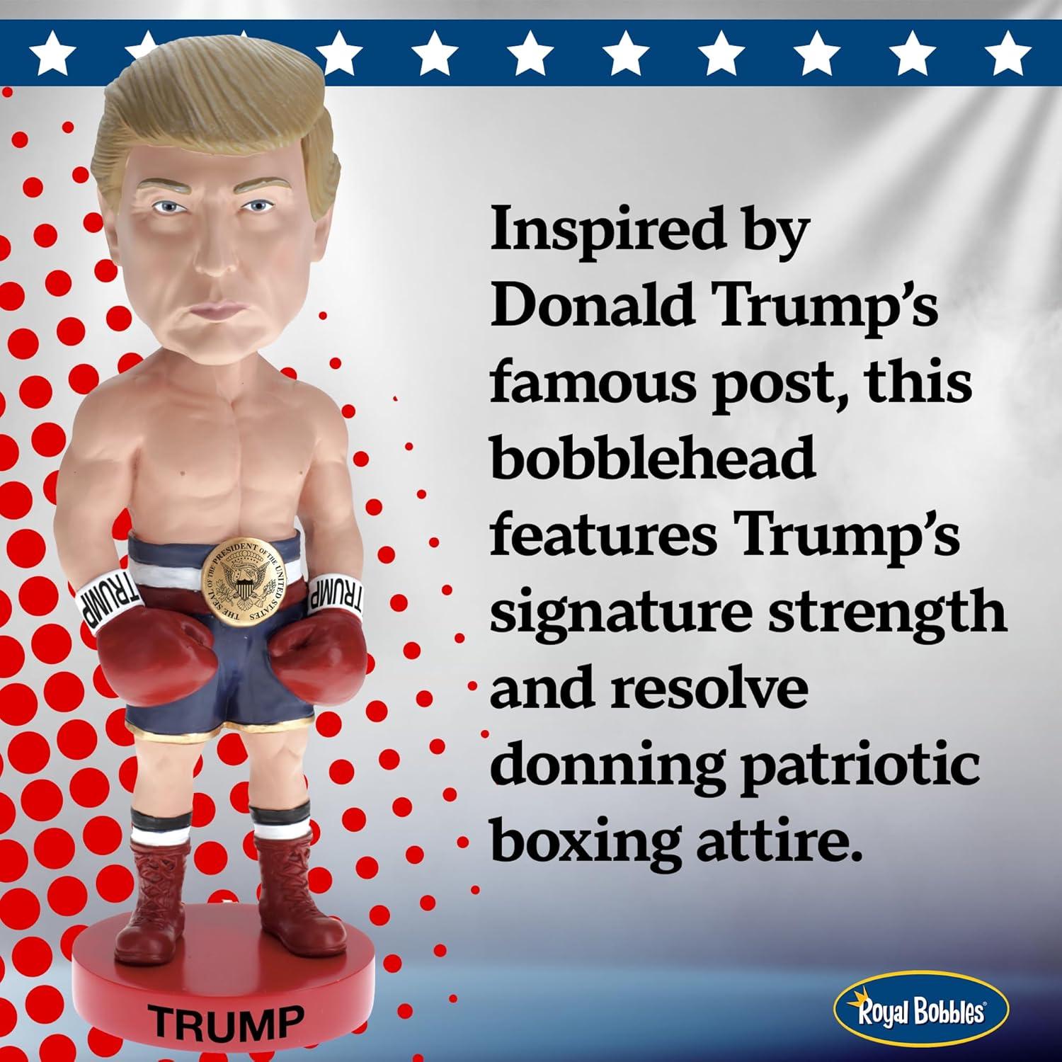 Bobblehead Donald Trump Boxer Royal Bobbles 20.1 cm