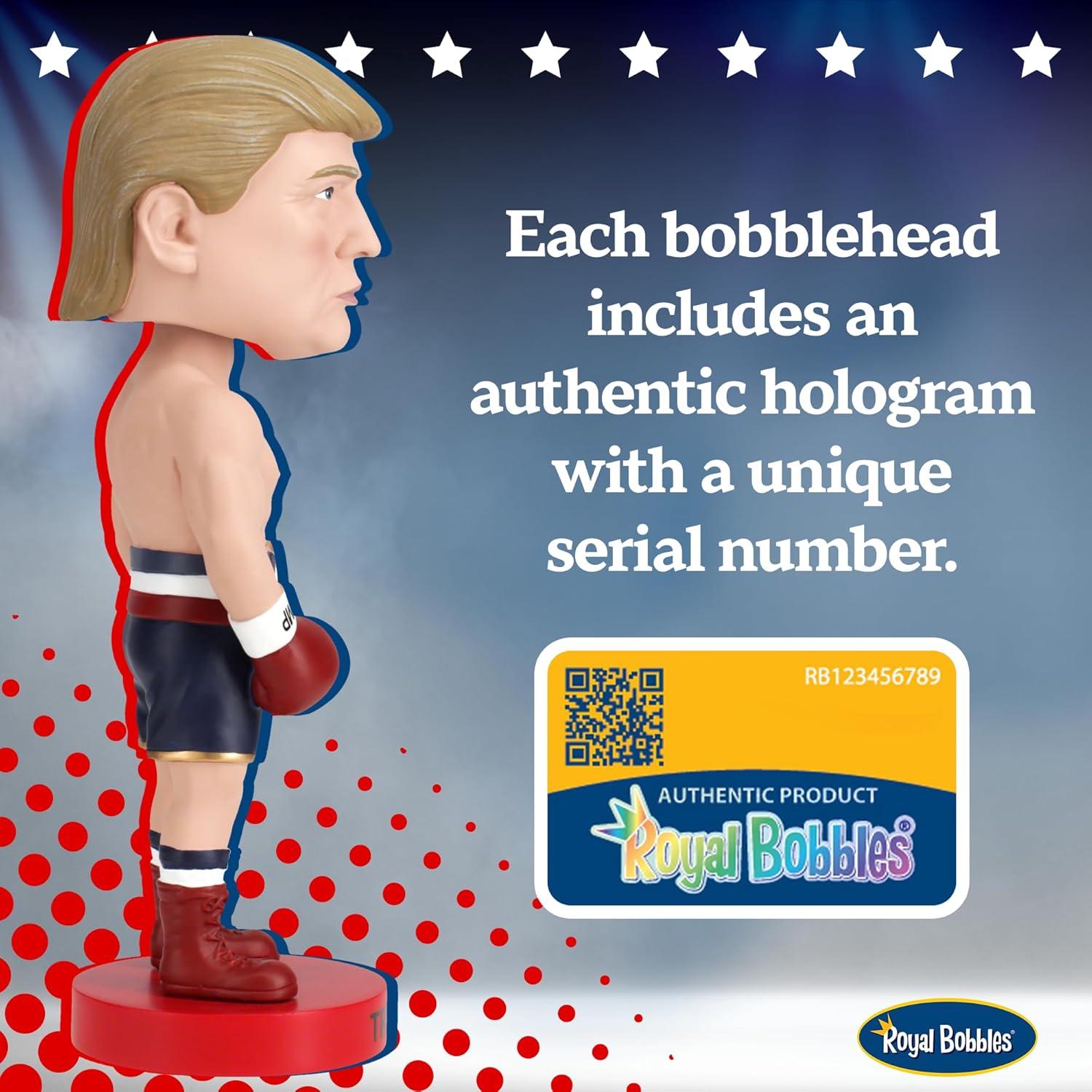 Bobblehead Donald Trump Boxer Royal Bobbles 20.1 cm