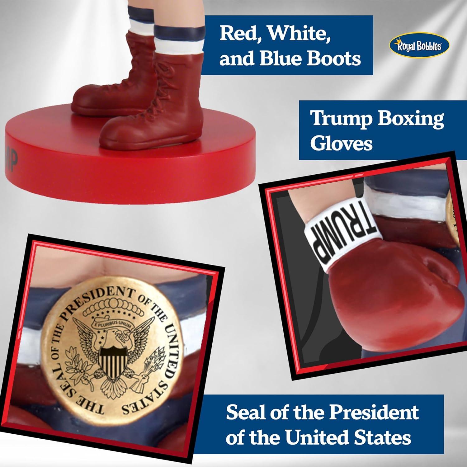 Bobblehead Donald Trump Boxer Royal Bobbles 20.1 cm