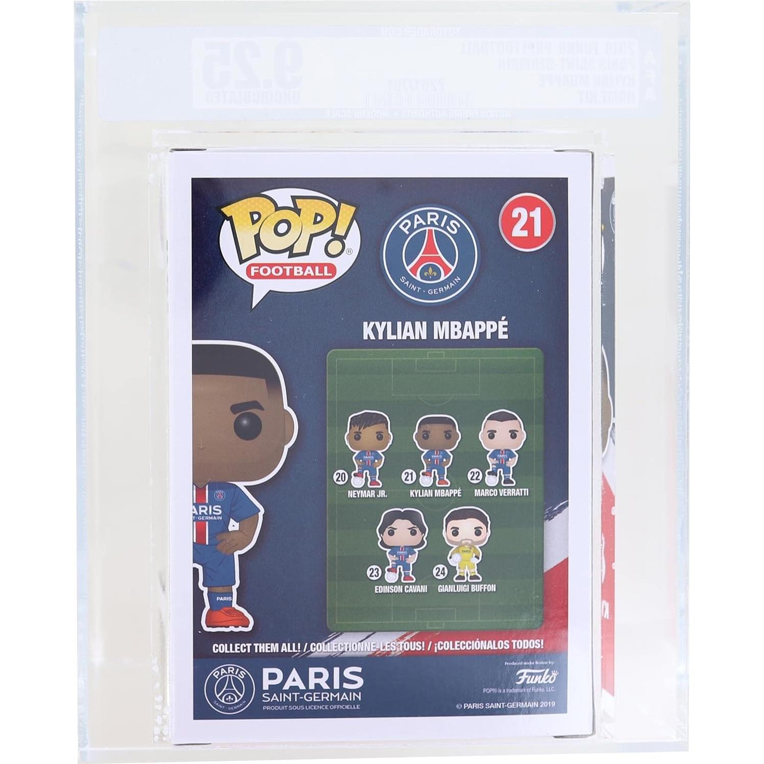 Figura Funko POP Kylian Mbappé PSG 9.53 cm AFA 9.25