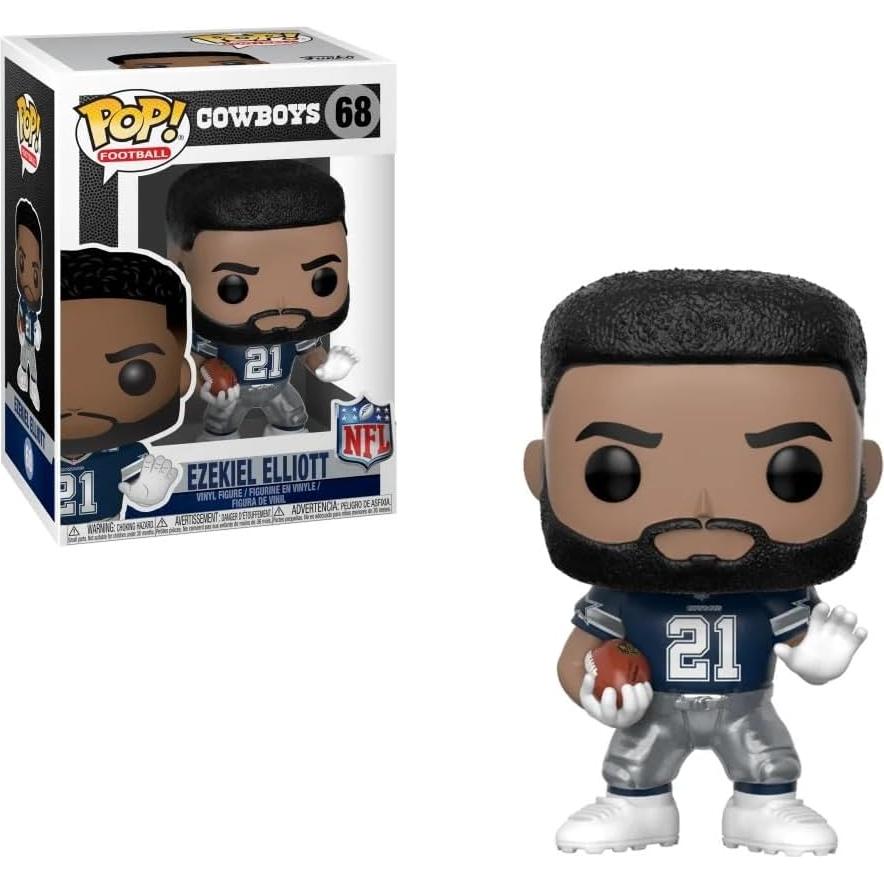 Figura Pop! Vinilo Funko Cowboys Ezekiel Elliott 9.5 cm