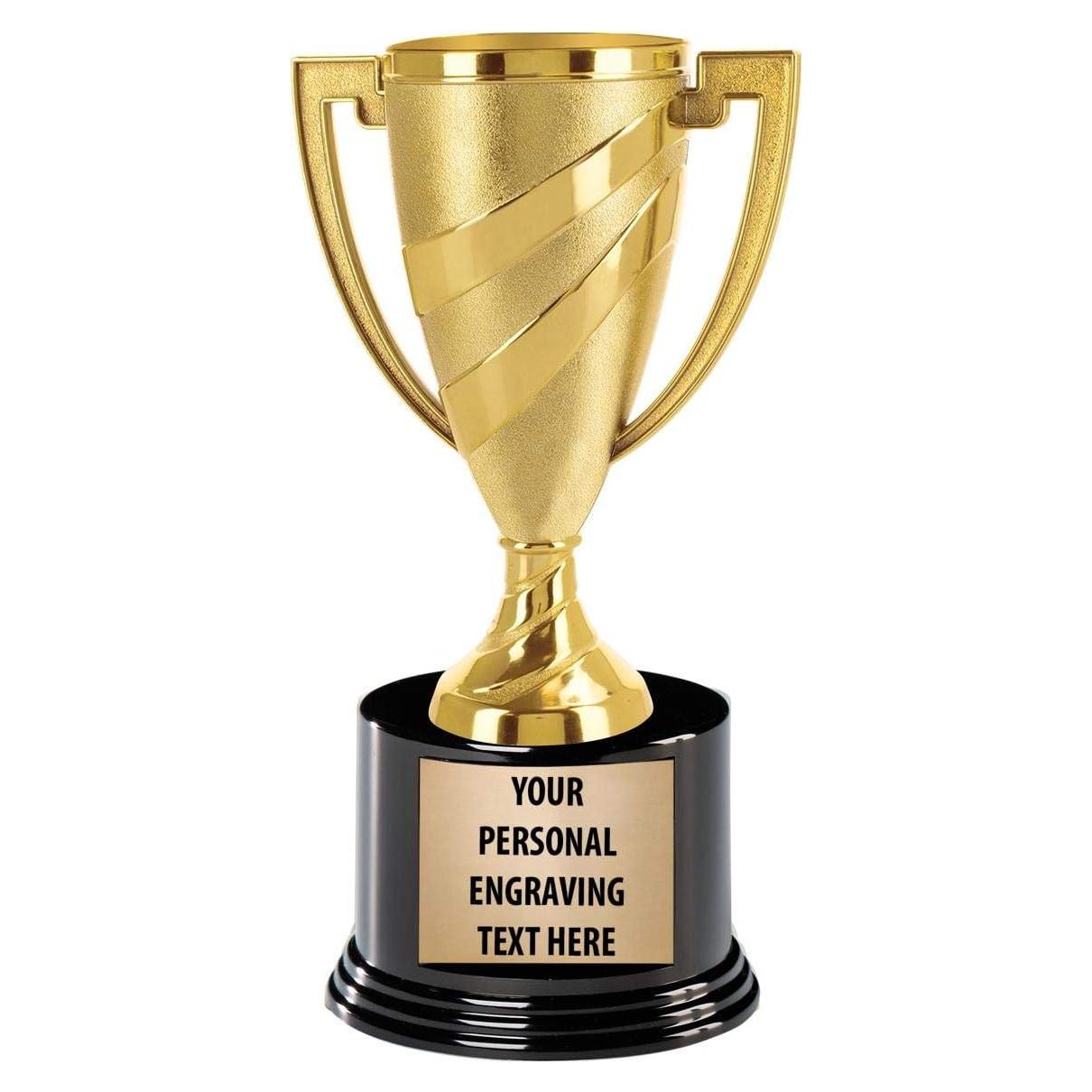 Trofeo de Copa de Oro Personalizado Crown Awards 18.42 cm