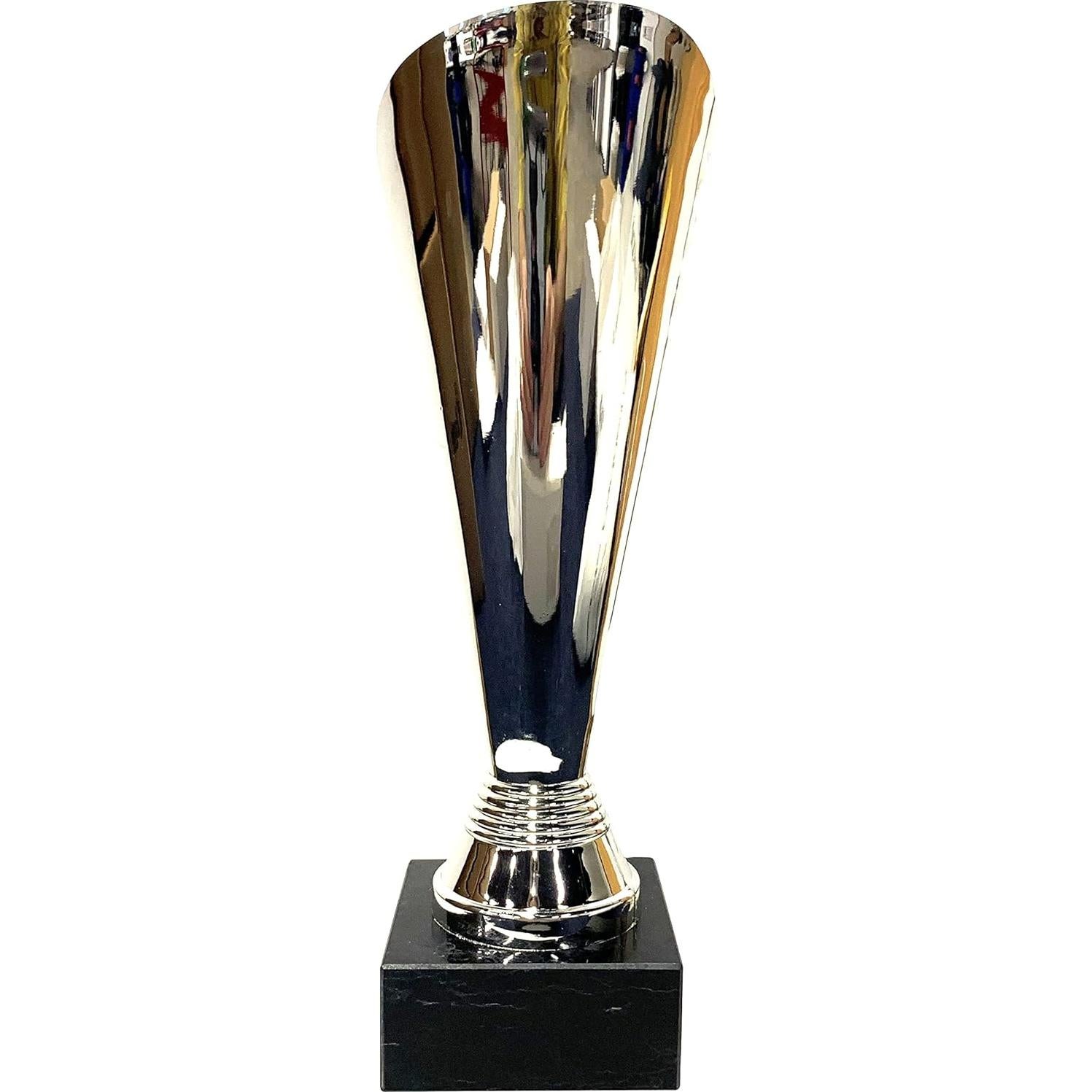 Copa de Trofeo Medallas Express 22.86 cm Plata Azul