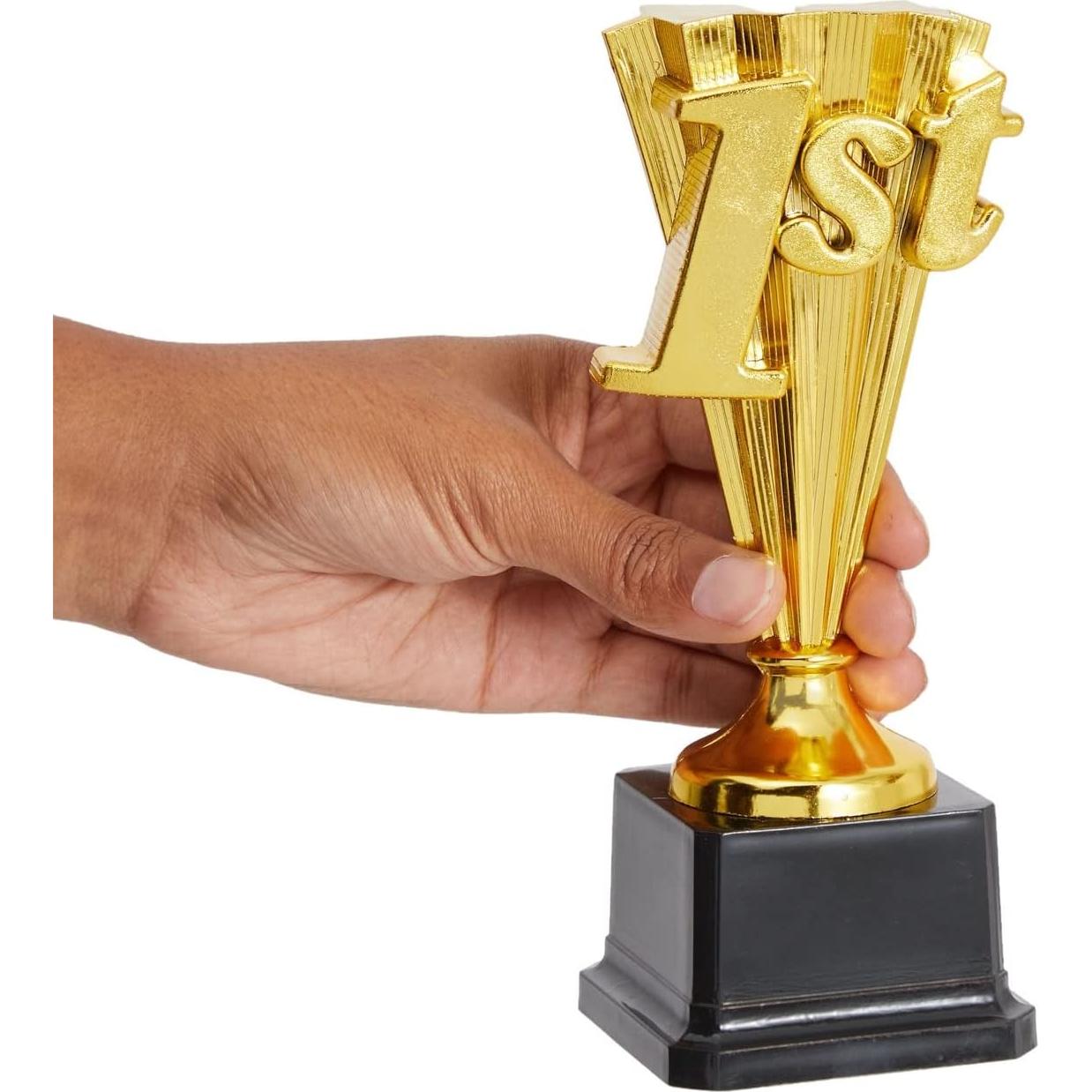 Trofeo Juvale 1er Lugar Dorado para Competencias 20.32 cm