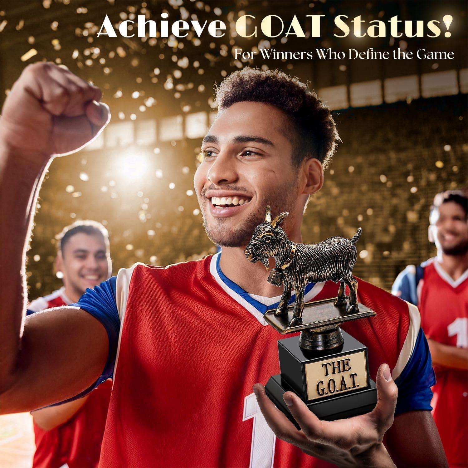 Trofeo Cabra Flexzion GOAT - Reconocimiento Divertido 20.8 cm