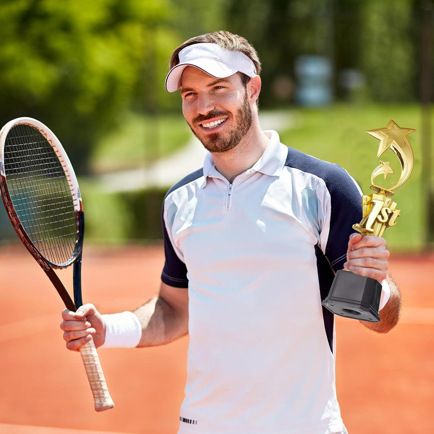 Trofeo de Plástico Foilswirl 1er 2do 3er Lugar 34 cm