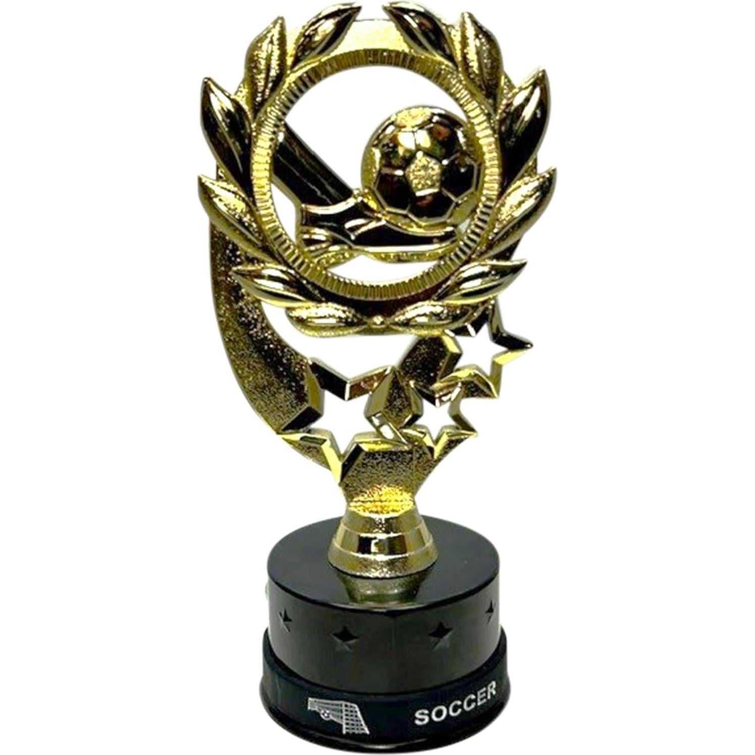 Trofeos de Fútbol Medallas Express 10 Piezas 18 cm con Pulseras