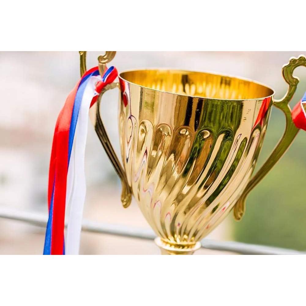 Trofeo de Oro Wrzbest 33.5cm para Fútbol y Competencias