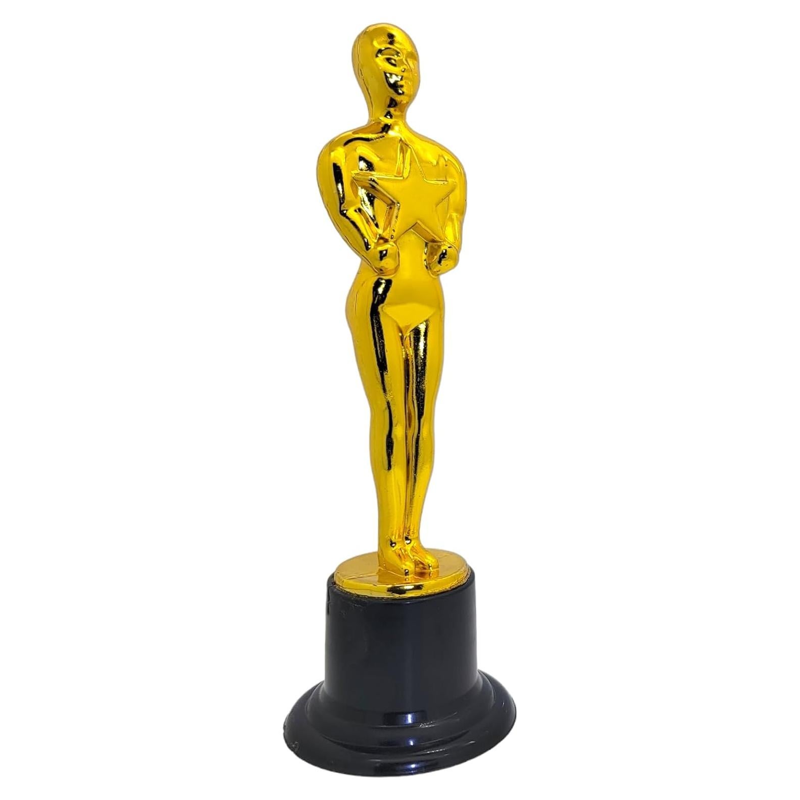 Trofeo de Premio de Oro Zugar Land 15.24 cm Plástico Dorado