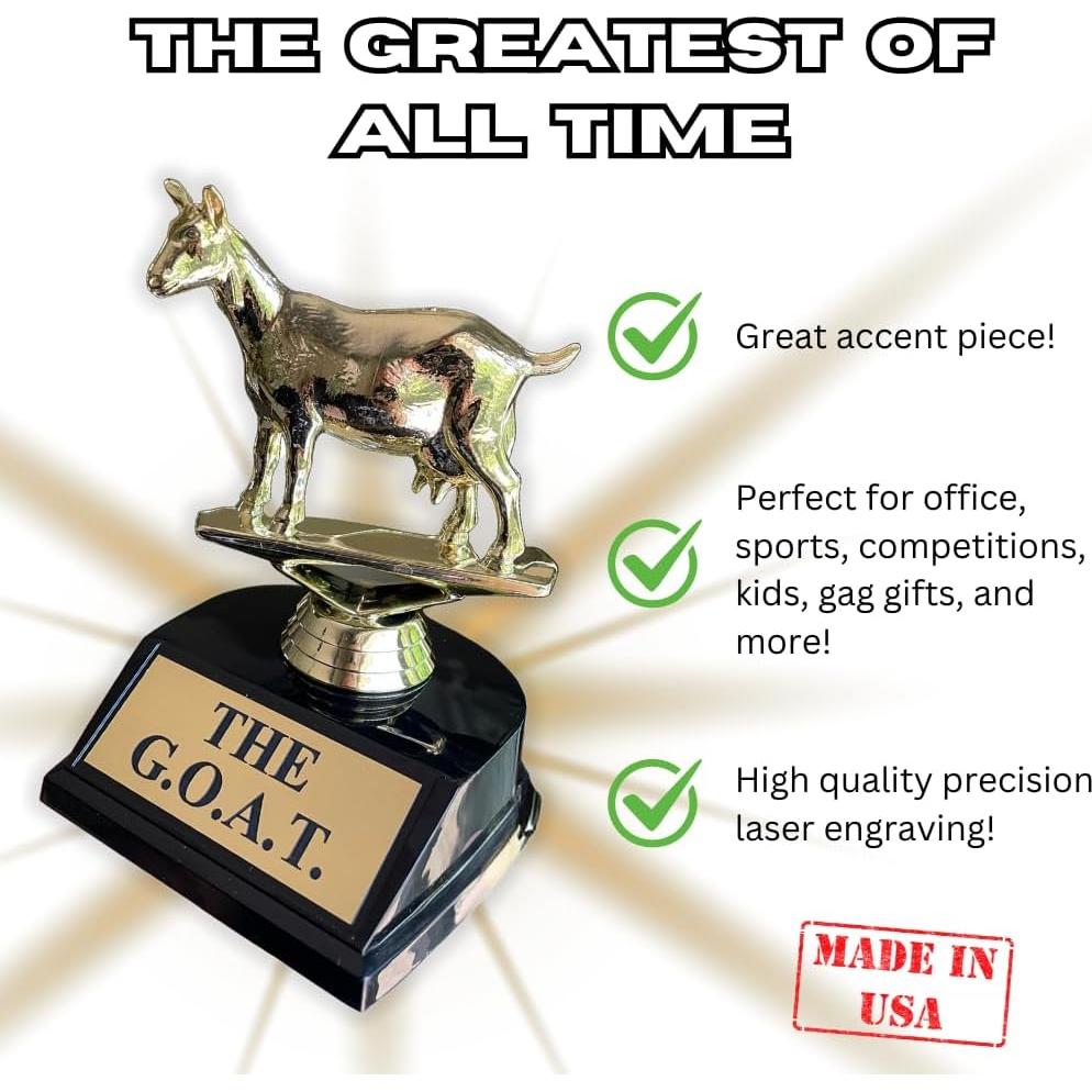 Trofeo Cabra Minimalista Trophy Hut 14cm Reconocimiento