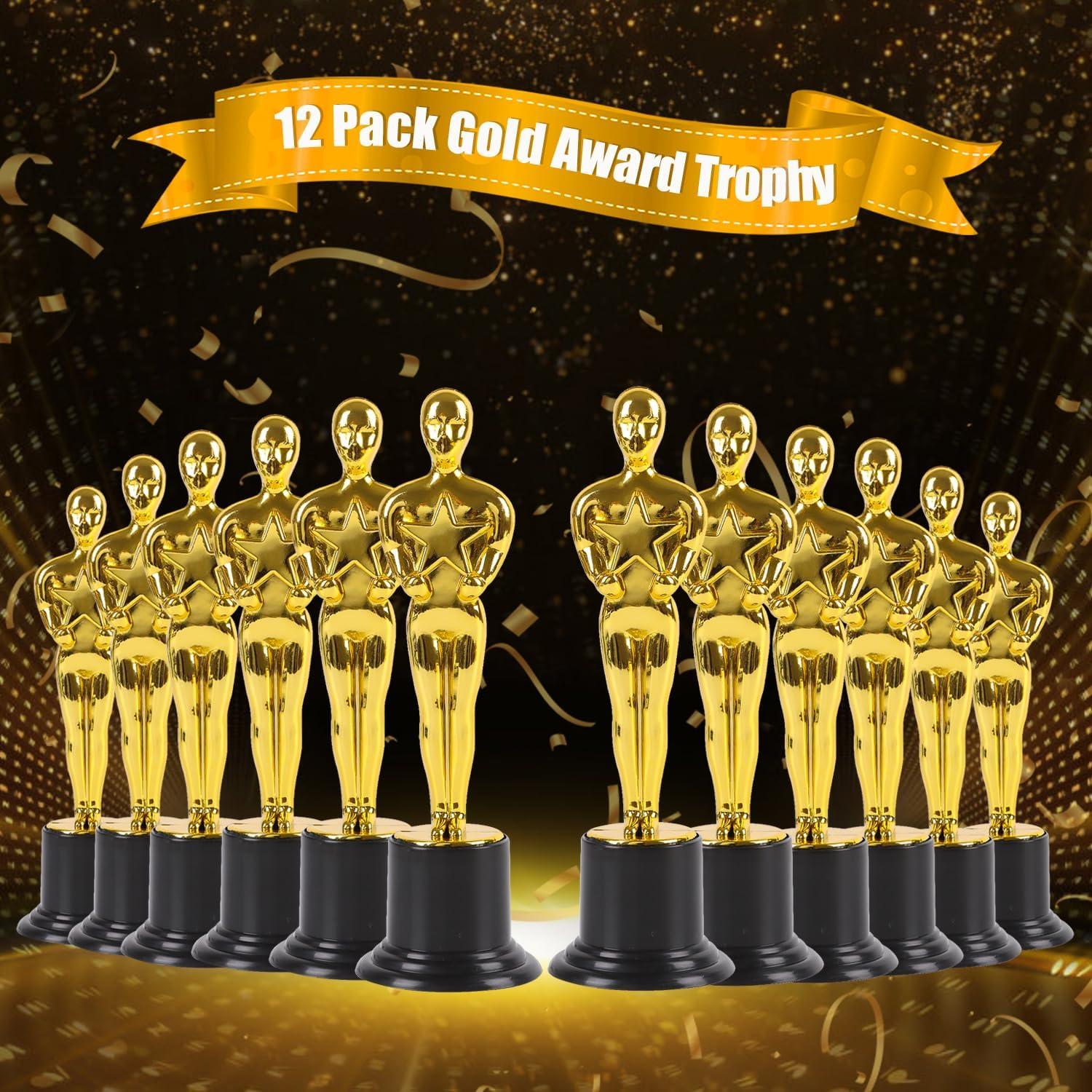 Trofeos de Oro LOKIPA - Paquete de 12 Estatuas 15.24 cm