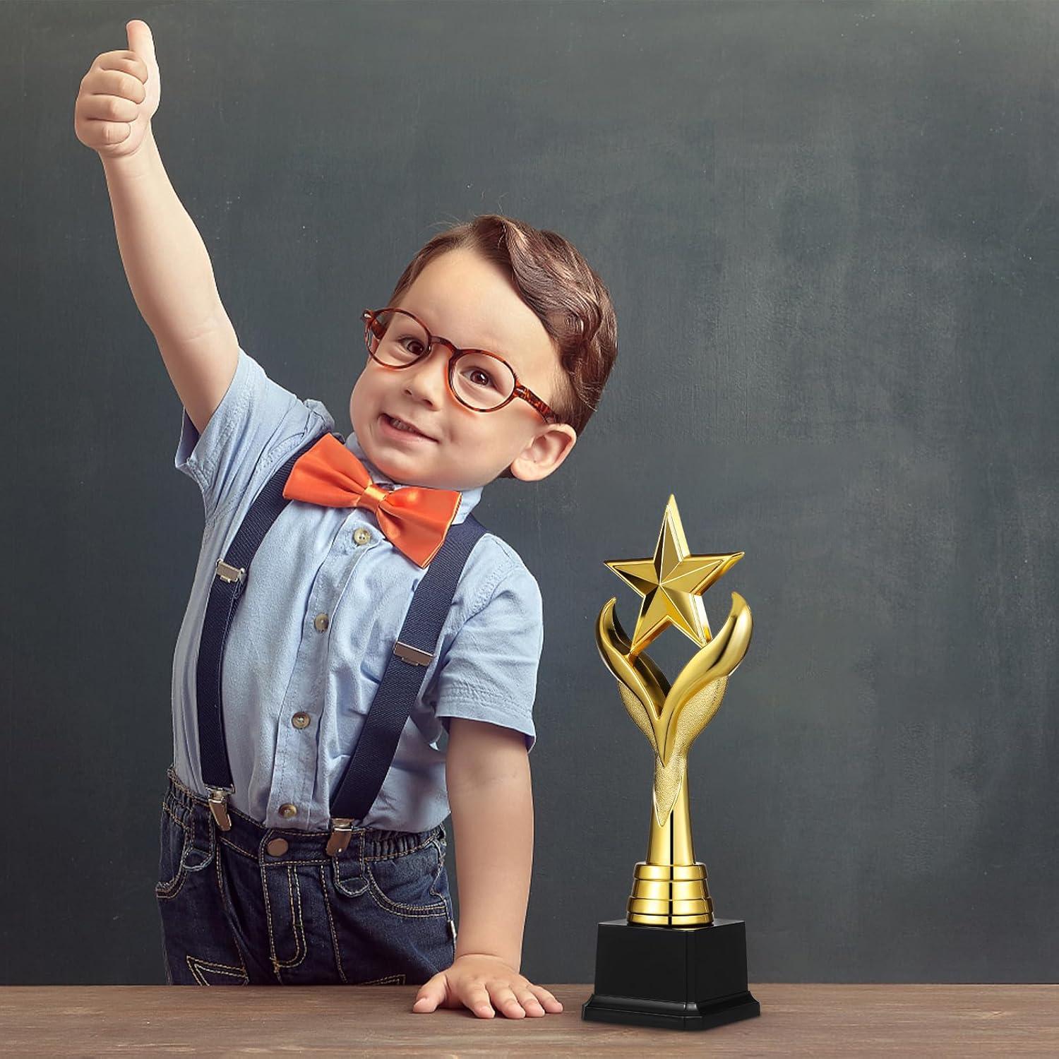 Trofeo Estrella NOLITOY 28.7 cm Dorado para Eventos