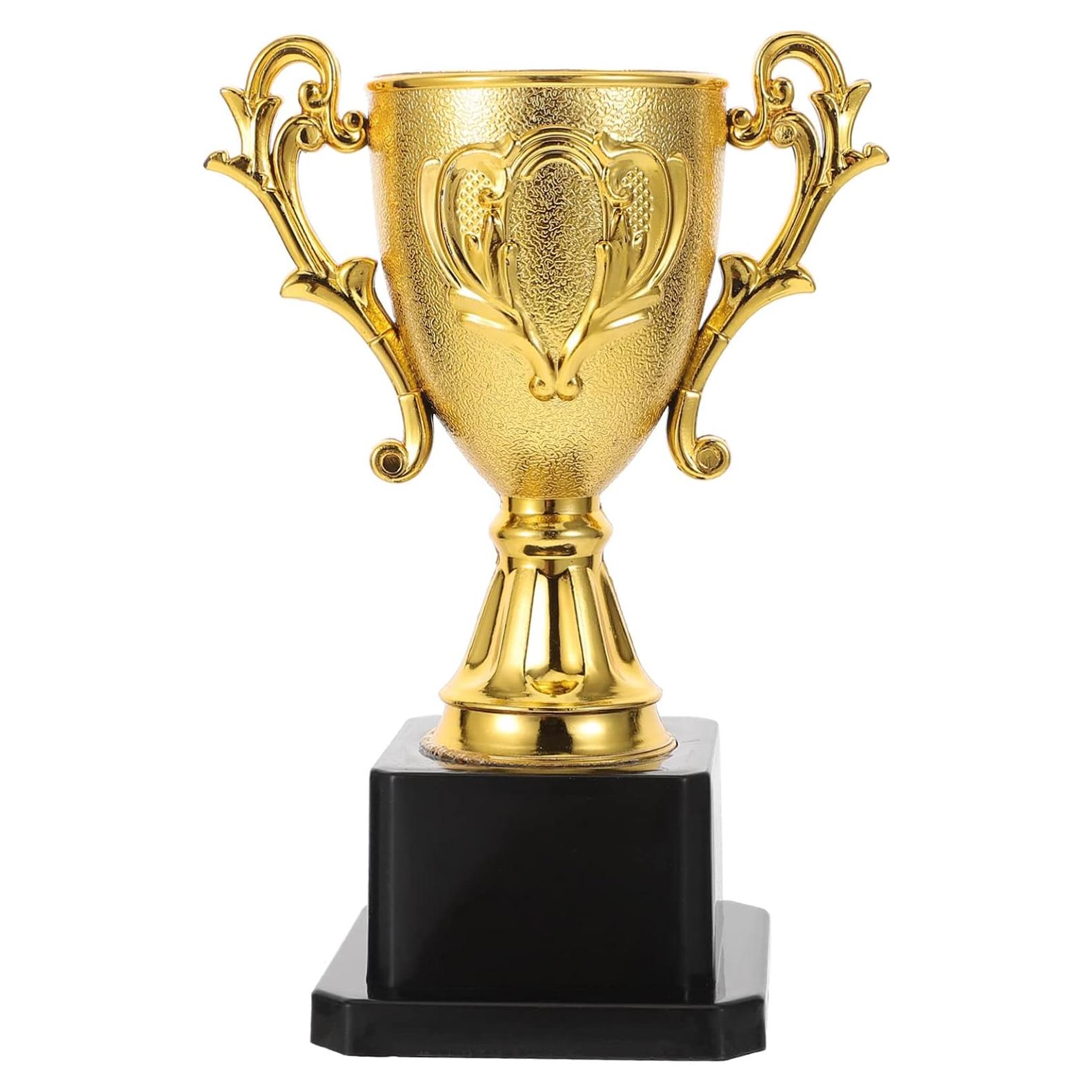 Trofeo de Oro NOLITOY para Niños 14.2 cm - Copa de Plástico