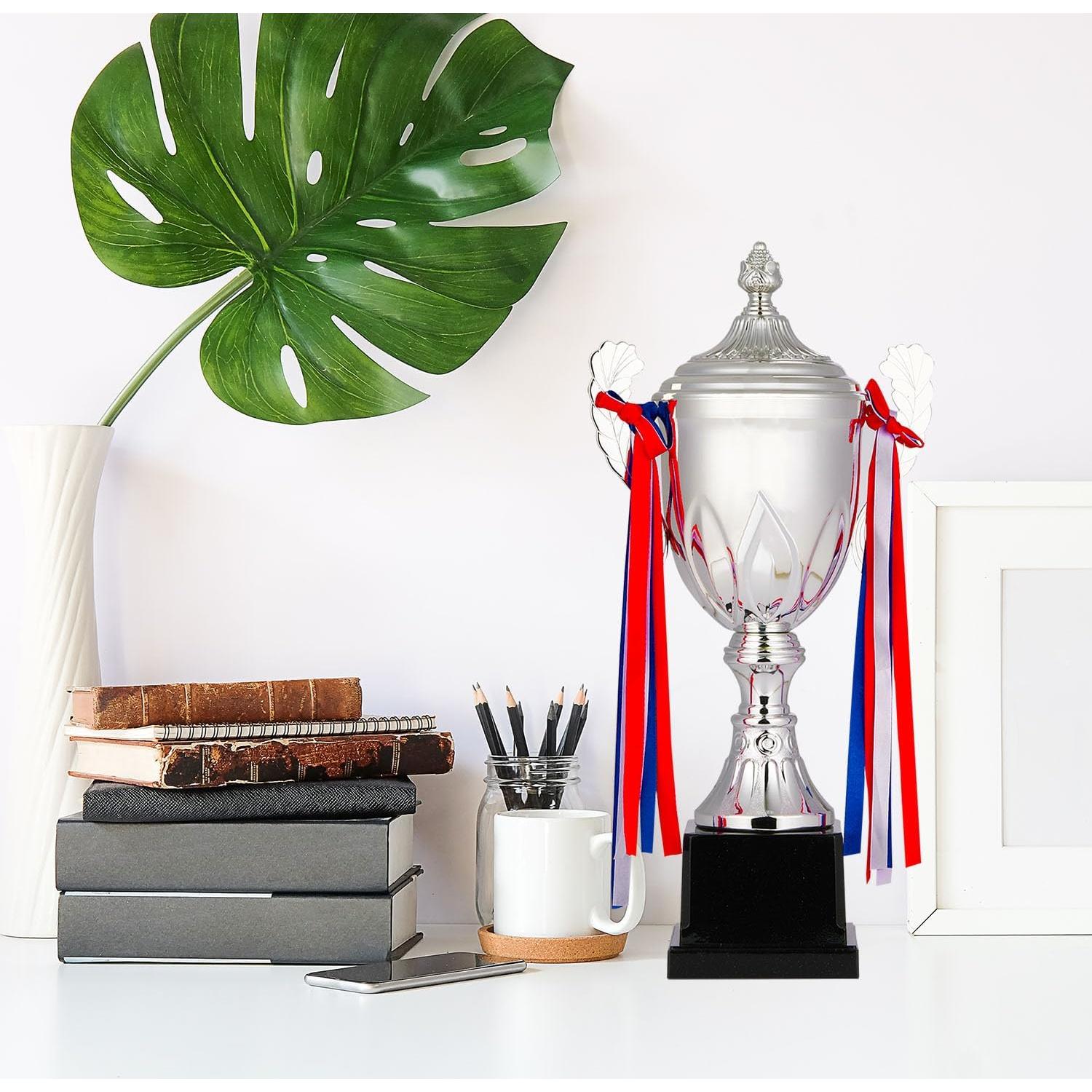 Trofeo y Medalla de Premio Dorhui Plata 41.9 cm para Deportes