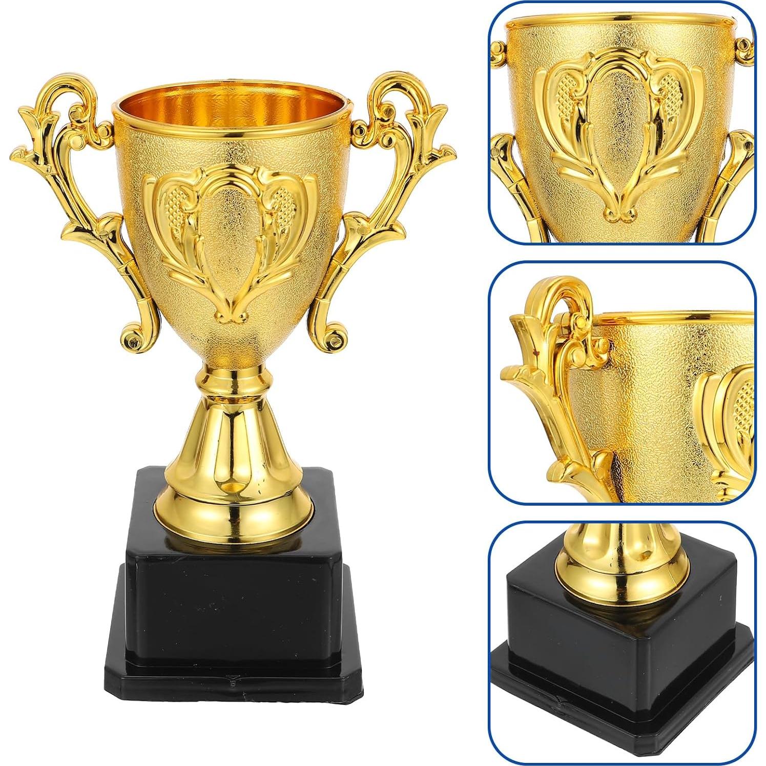 Copa Trofeo de Oro IMIKEYA 18x8cm para Torneos Deportivos