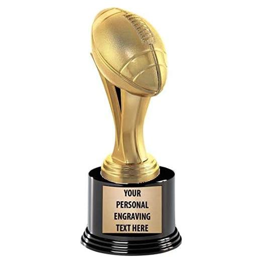 Trofeo de Fútbol Personalizado Crown Awards 18.42 cm Dorado