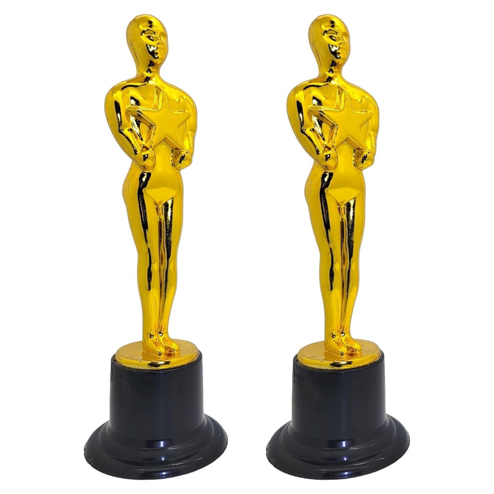 Trofeos de Premio de Oro Zugar Land - Paquete de 2, 15.24 cm