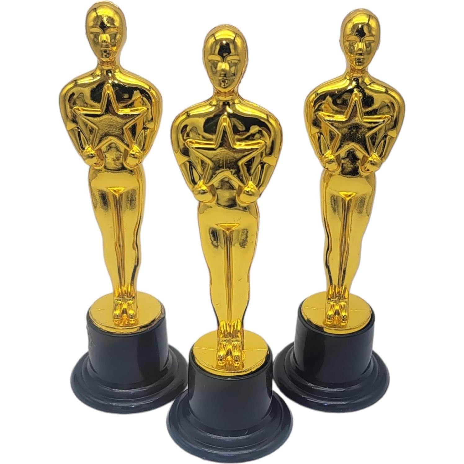 Trofeos de Premio de Oro Zugar Land - Paquete de 2, 15.24 cm