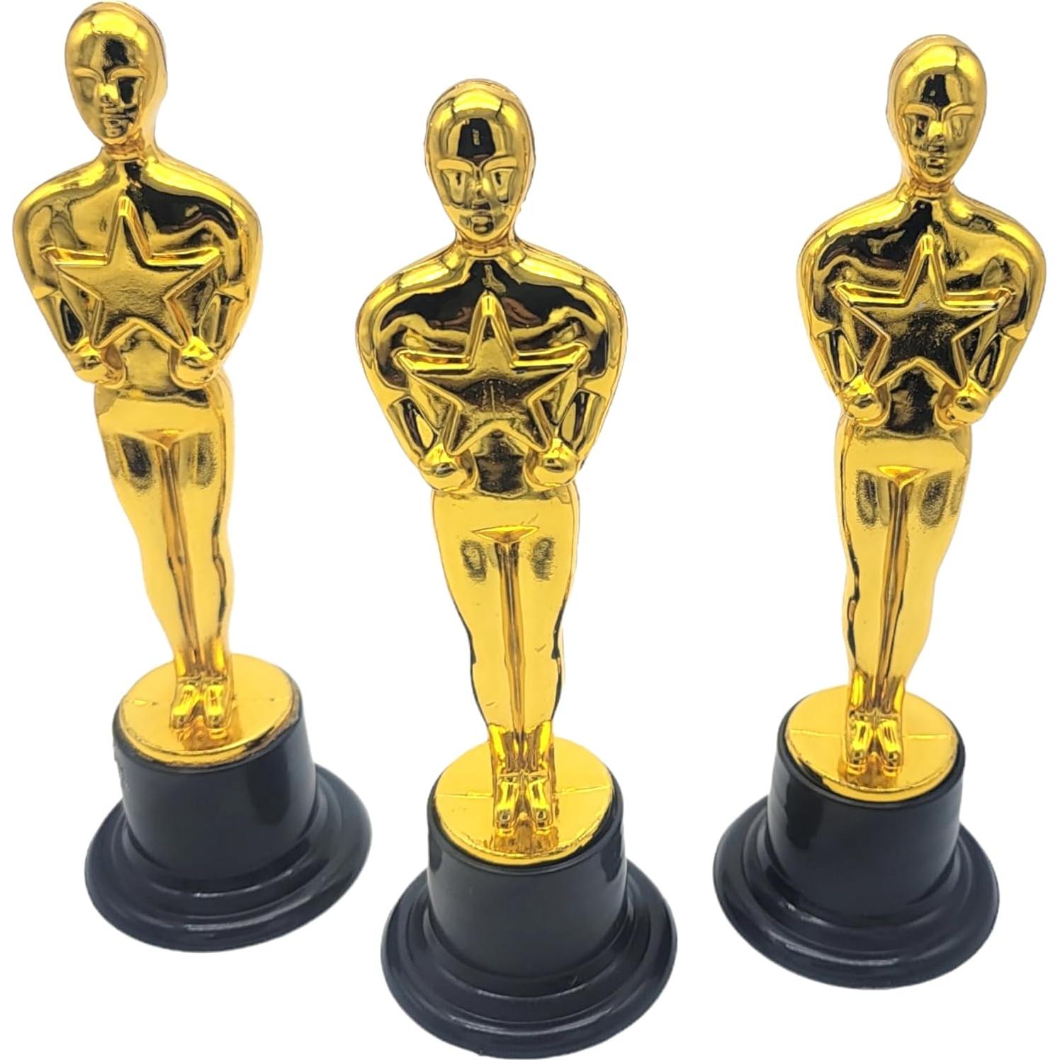 Trofeos de Premio de Oro Zugar Land - Paquete de 2, 15.24 cm