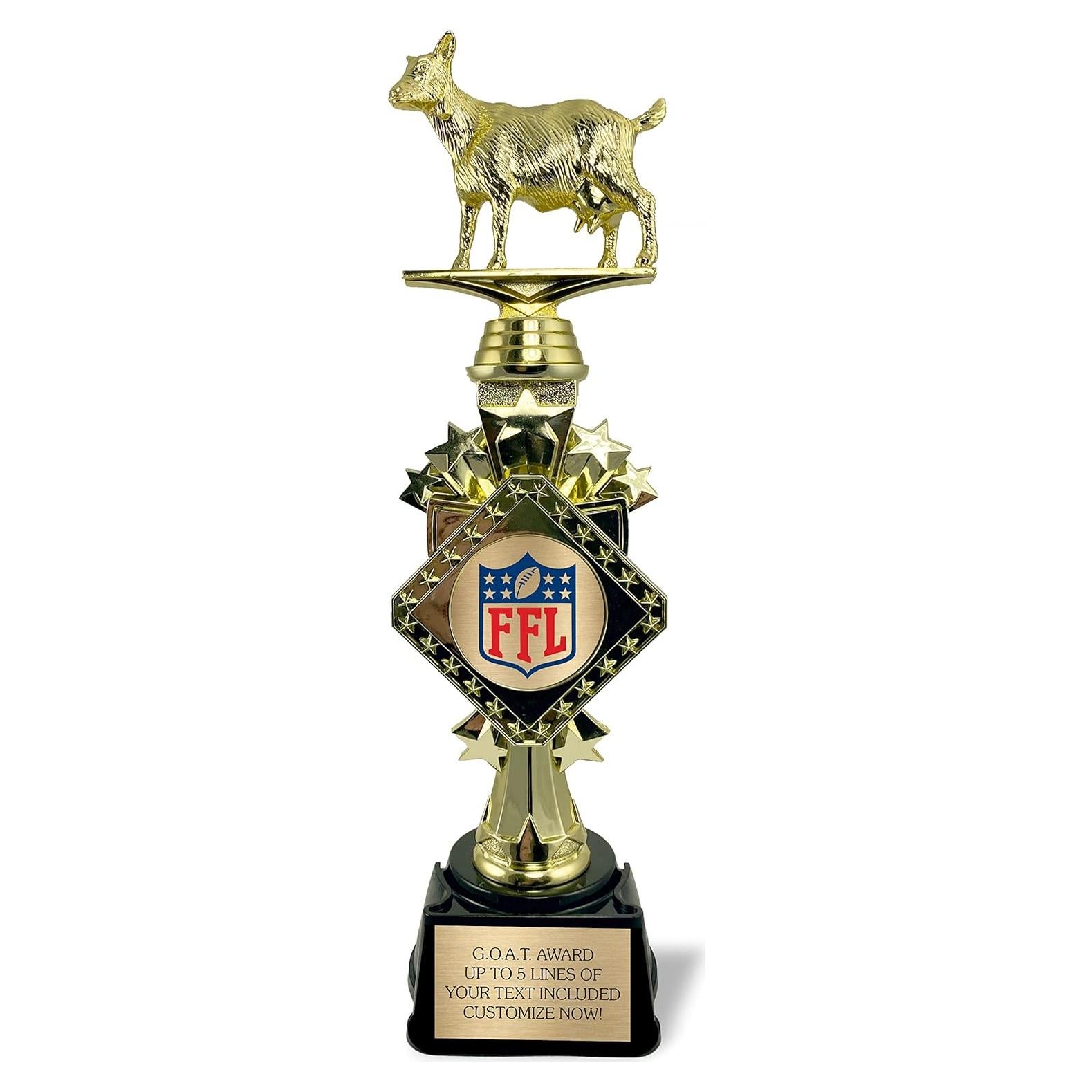 Trofeo de Fútbol Fantasía Personalizable Awards4U 33 cm