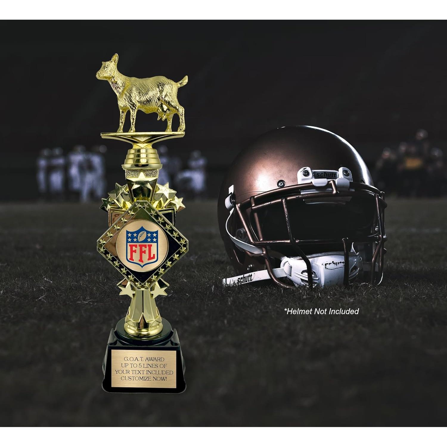 Trofeo de Fútbol Fantasía Personalizable Awards4U 33 cm