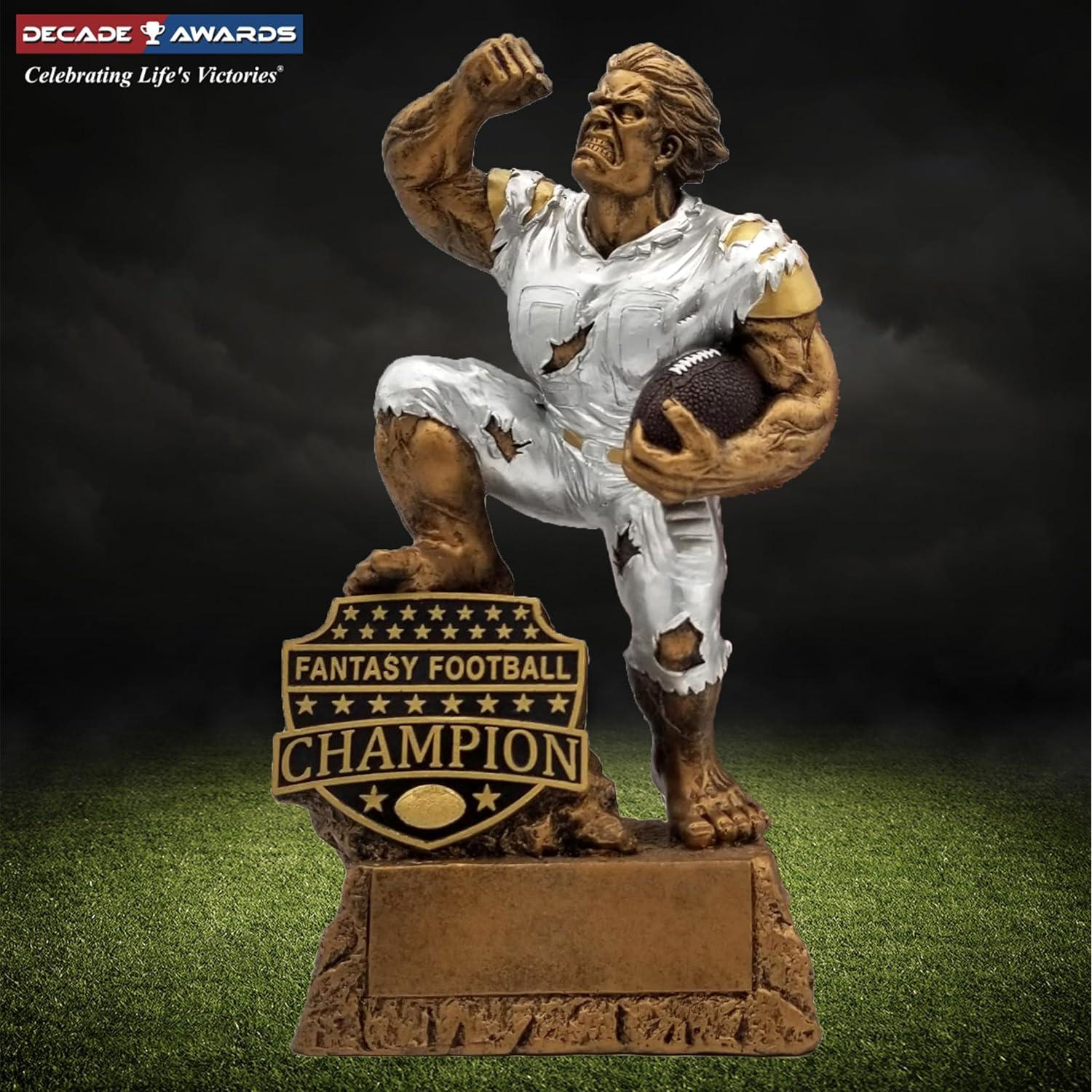 Trofeo Monstruo Campeón Fútbol Fantástico Decade Awards 16.51 cm