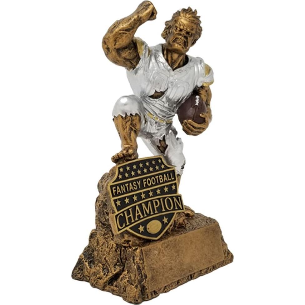 Trofeo Monstruo Campeón Fútbol Fantástico Decade Awards 16.51 cm