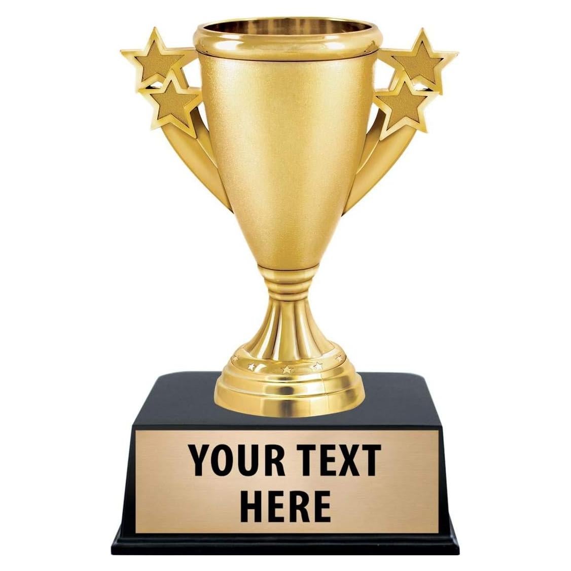 Trofeo de Copa de Oro Crown Awards 13.34 cm Grabado Personalizado