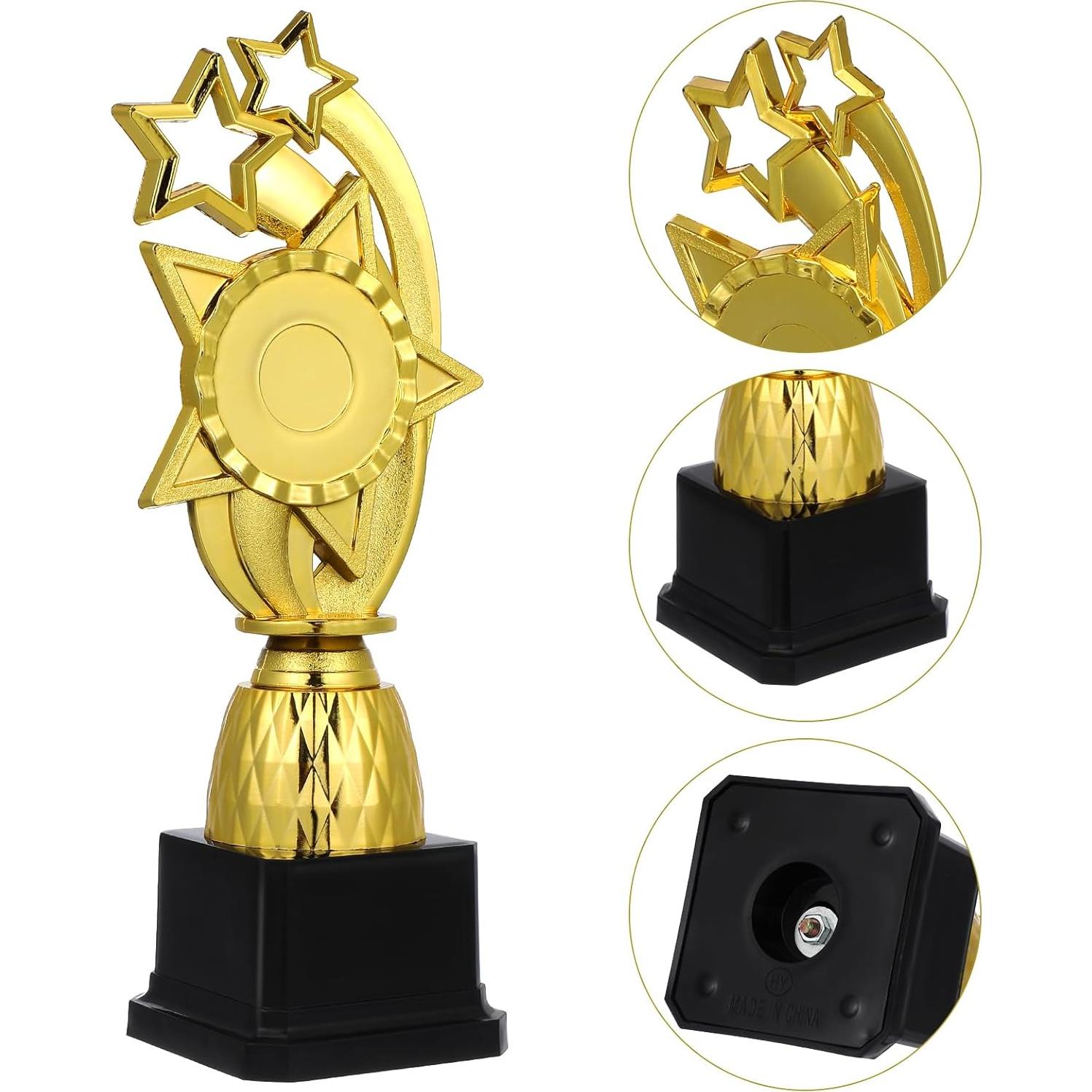 Copa Trofeo Dorado NOLITOY 25 cm 1er Lugar para Eventos